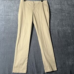 Dickies Khaki Work Pants Womens Juniors Size 13/31 Beige Chino Uniform
